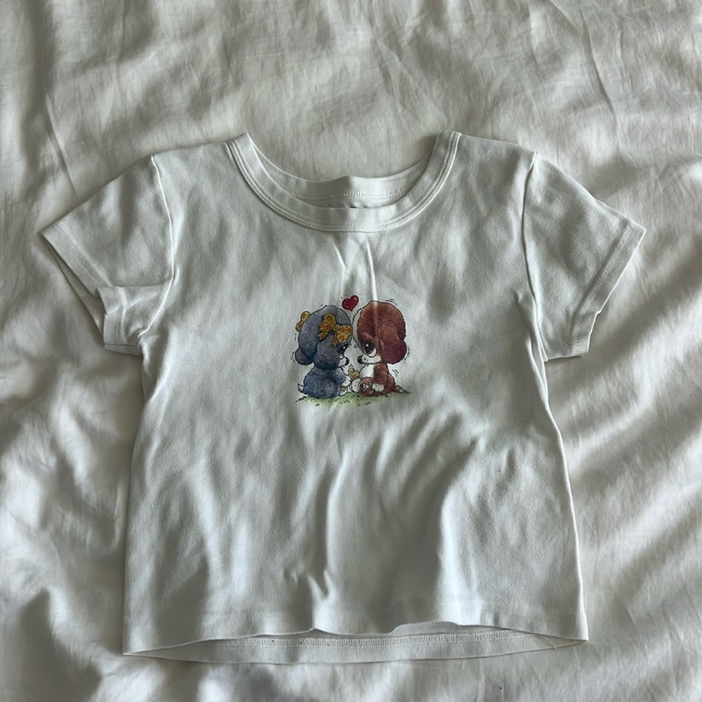 brandy melville baby tee